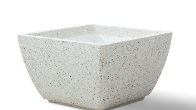 Вазон из мраморного камня. Модель – ИРИС XL